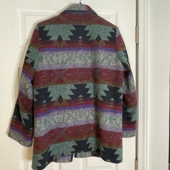 Vintage Southwestern Aztec JULIA KLEIN Blazer - Picture 2 of 3